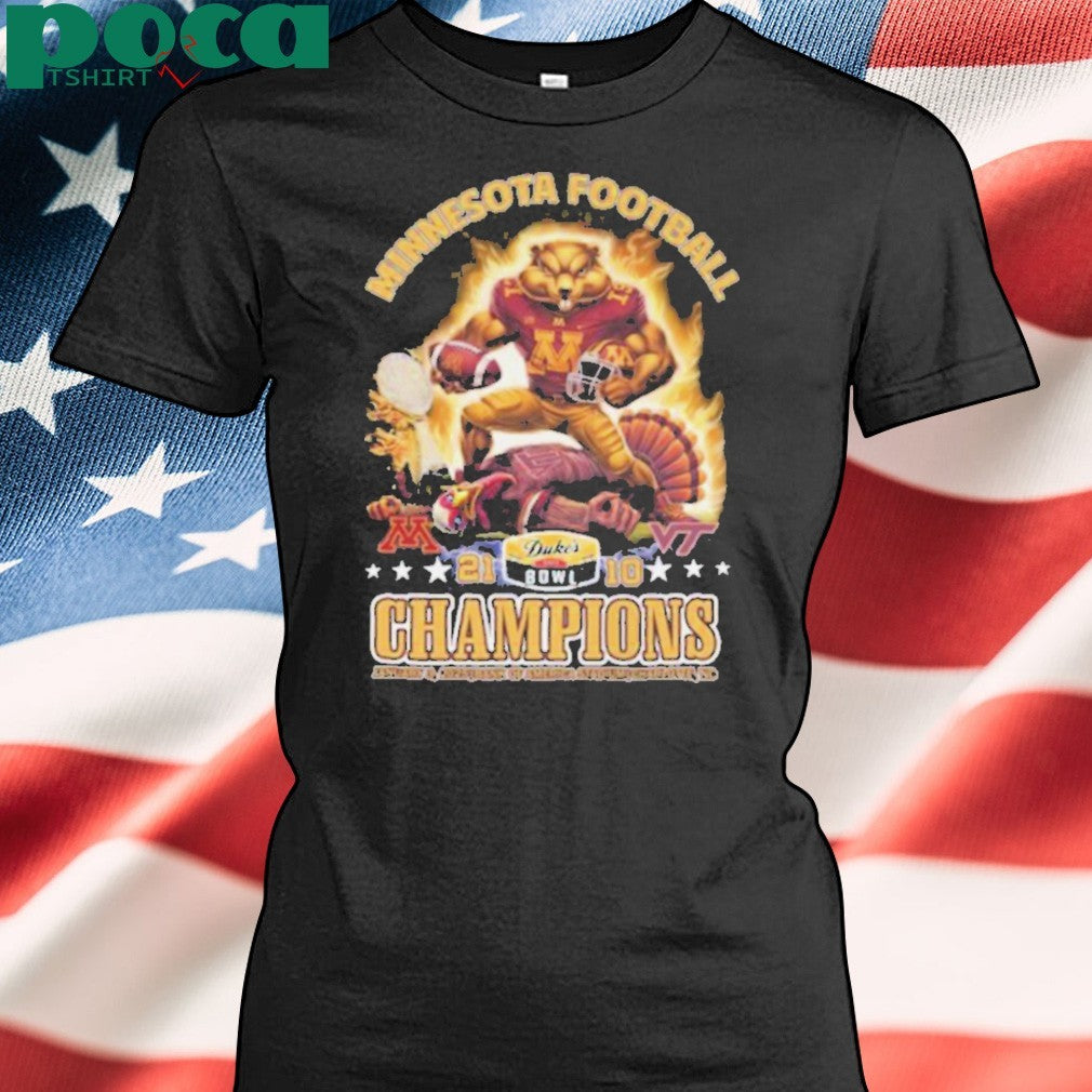 Minnesota Golden Gophers Football Duke’s Bowl Champions 2025 Shirt