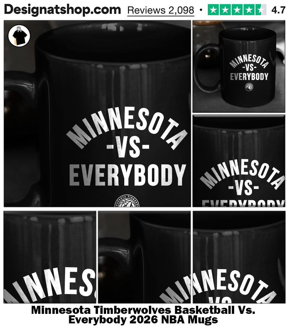 Minnesota Timberwolves Basketball Vs. Everybody 2026 NBA shirt