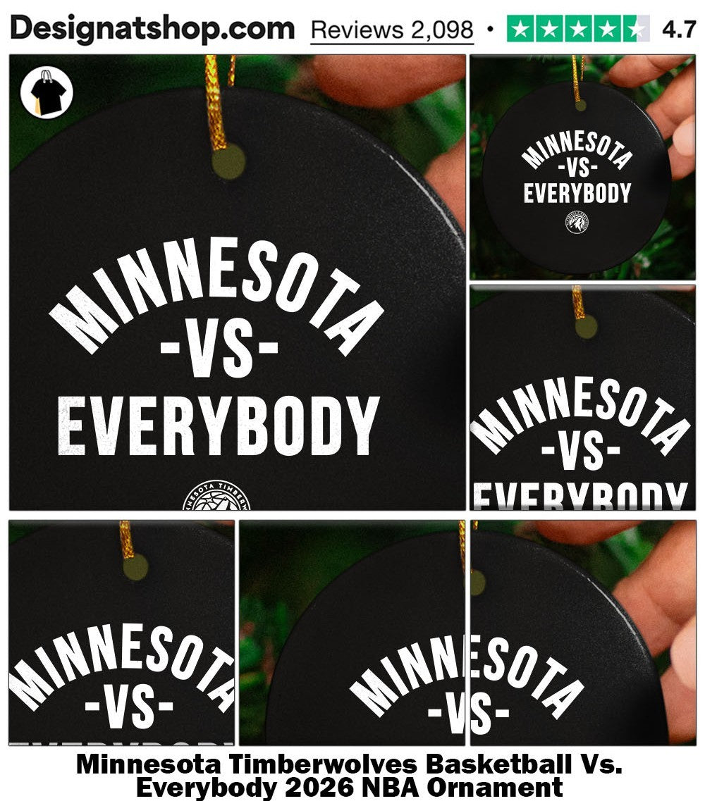 Minnesota Timberwolves Basketball Vs. Everybody 2026 NBA shirt