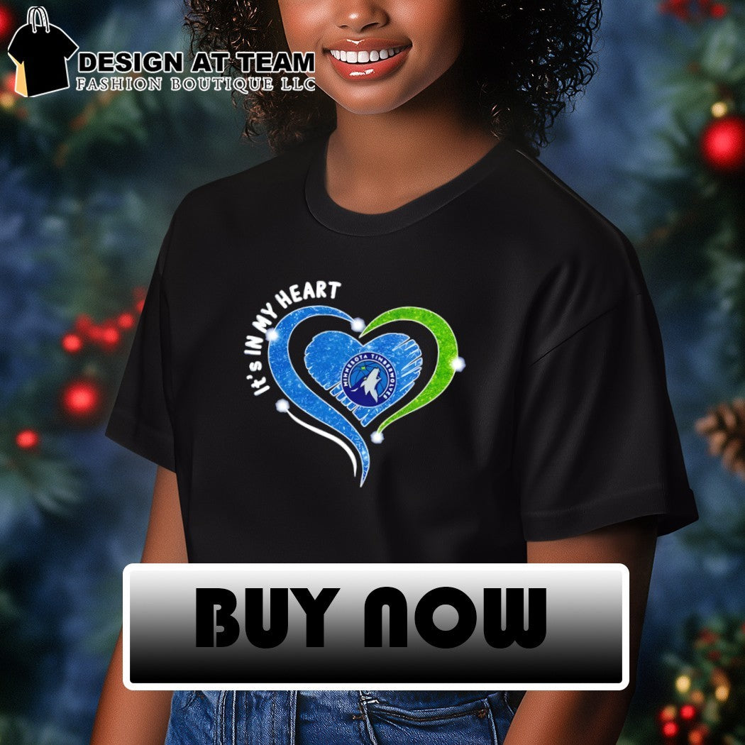 Minnesota Timberwolves it’s in my Heart Basketball NBA 2026 shirt