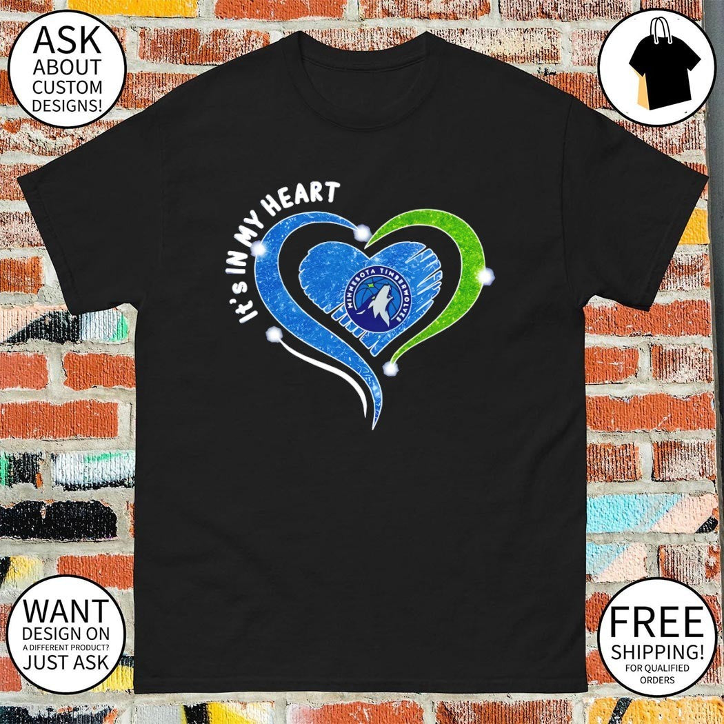 Minnesota Timberwolves it’s in my Heart Basketball NBA 2026 shirt