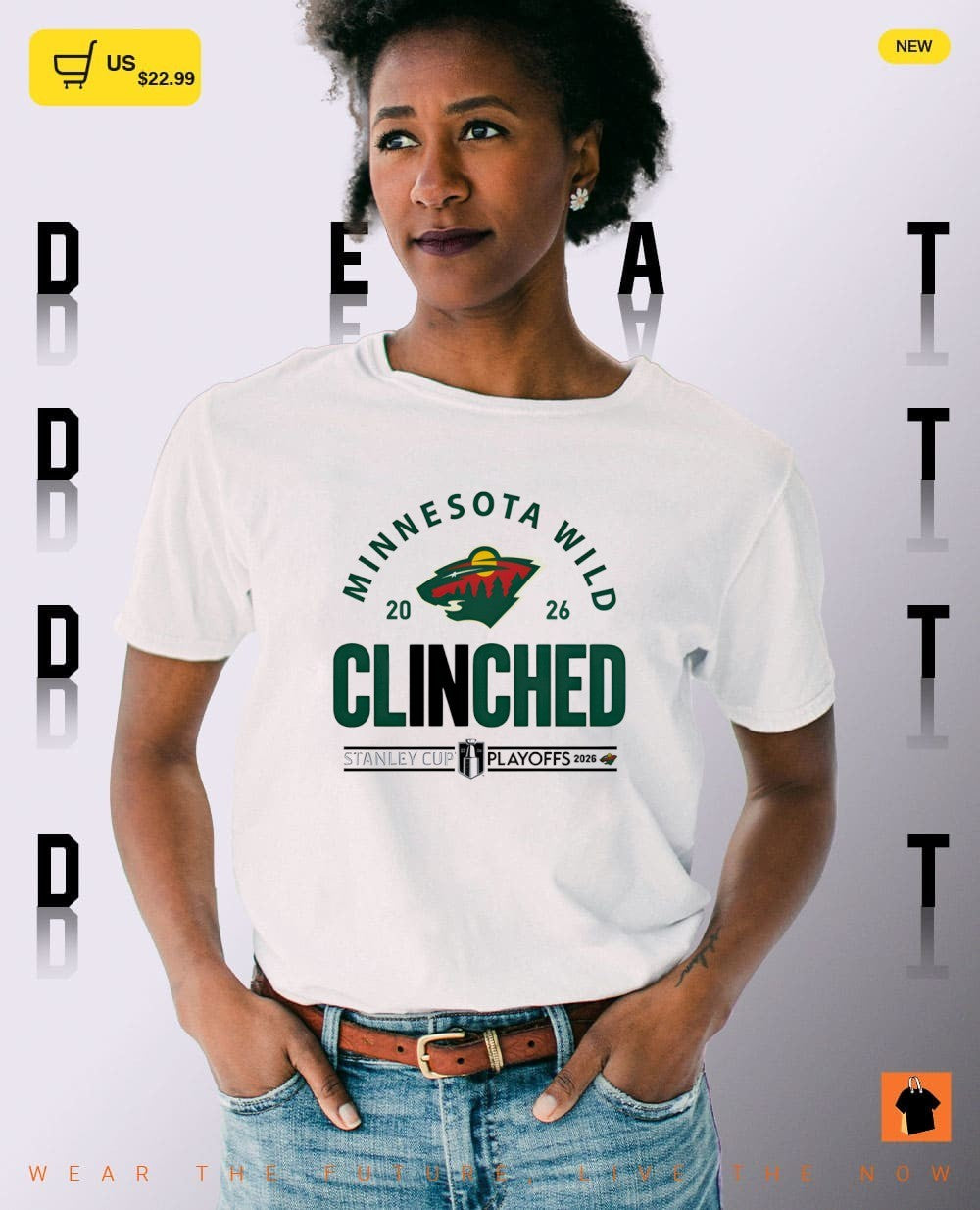 Minnesota Wild Hockey Clinched Stanley Cup Playoffs 2026 shirt