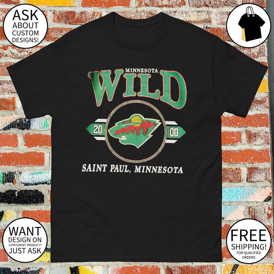 Minnesota Wild Hockey Saint Paul Minnesota 2000 shirt