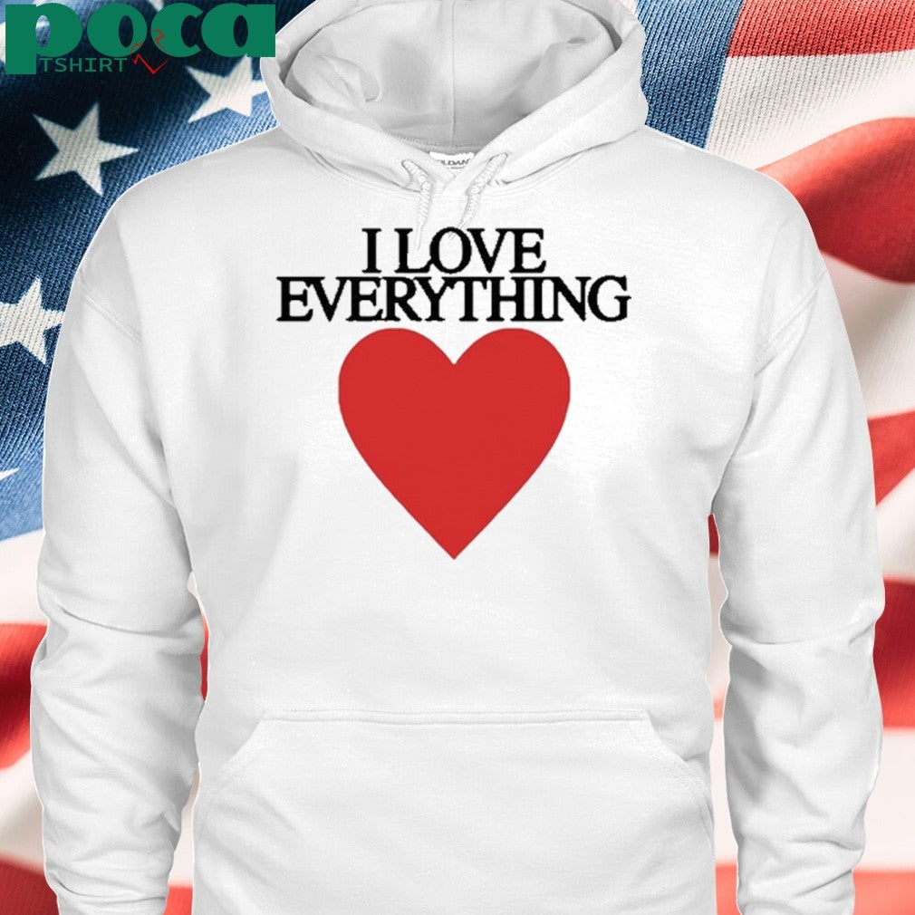 Mira Joyce I Love Everything Heart Shirt
