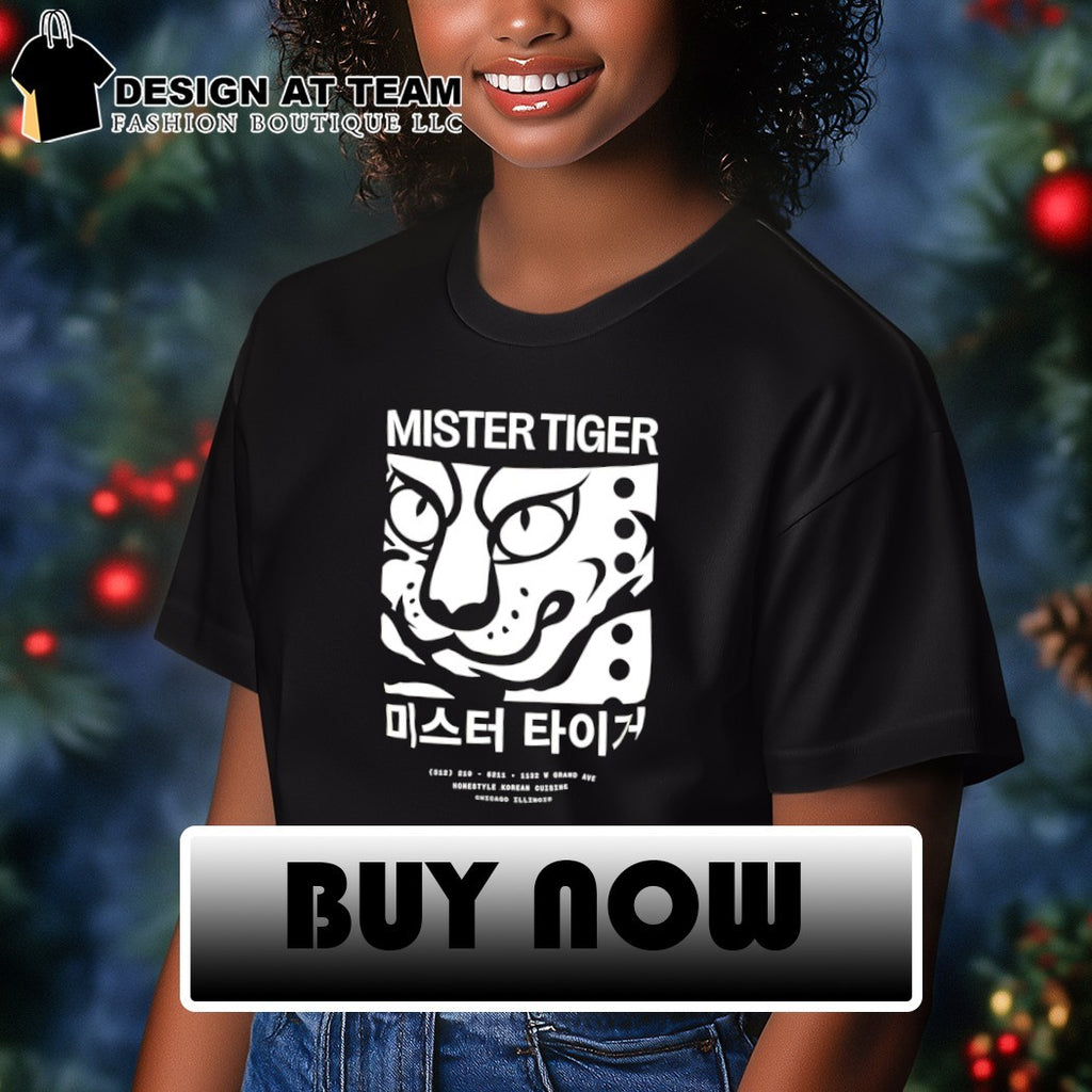 Mister Tiger homestyle Korean Cuisine shirt
