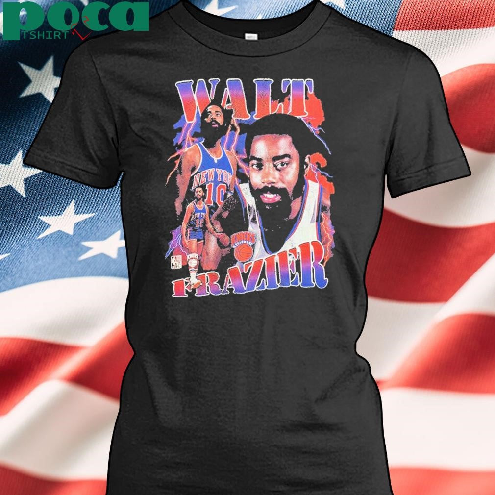 Mitchell And Ness Walt Frazier Stats Graphic shirt