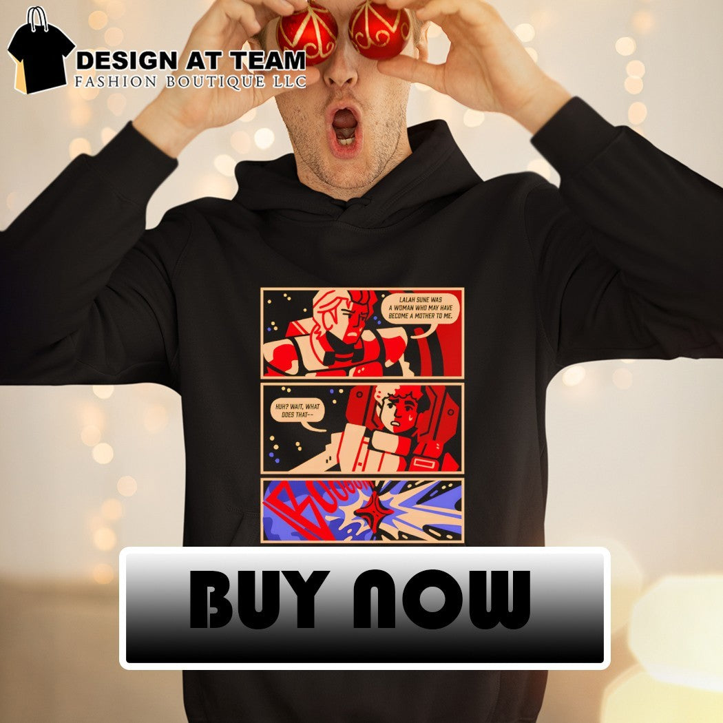 Mobile Suit Gundam lalah sune was a woman who may have become a mother to meroll credits shirt