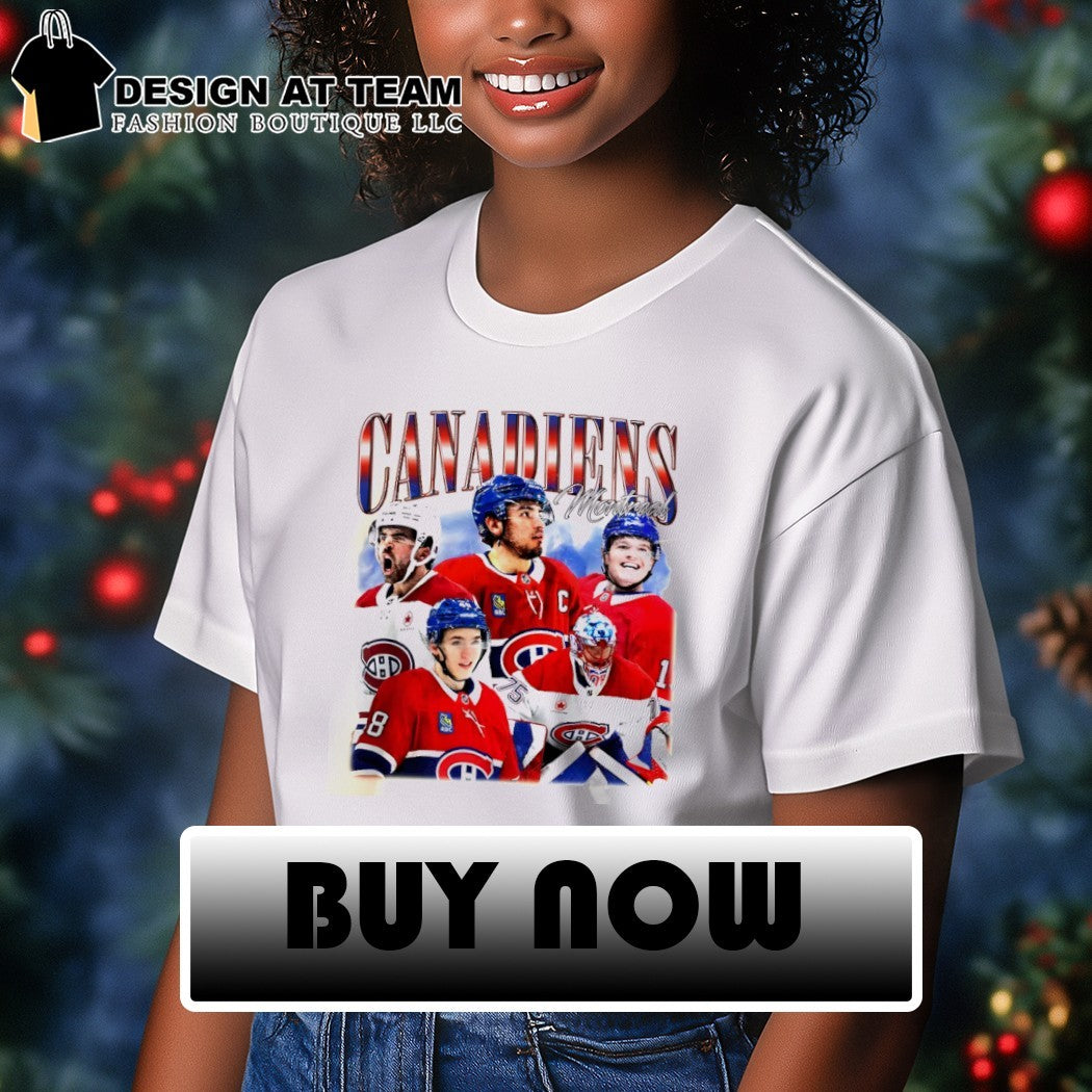 Montreal Canadiens NHL Big 5 Players Hockey graphic shirt