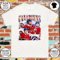 Montreal Canadiens NHL Big 5 Players Hockey graphic shirt