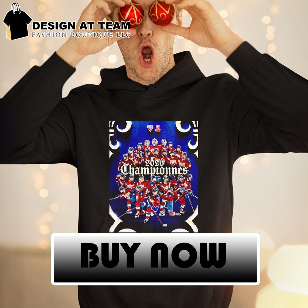 Montréal Victoire Hockey Walter Cup 2026 poster shirt
