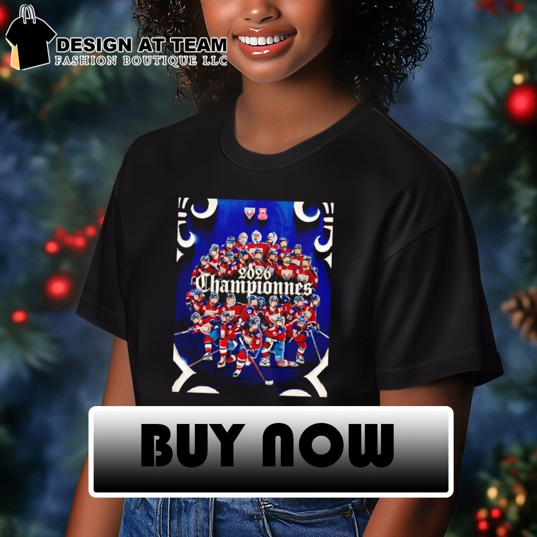 Montréal Victoire Hockey Walter Cup 2026 poster shirt