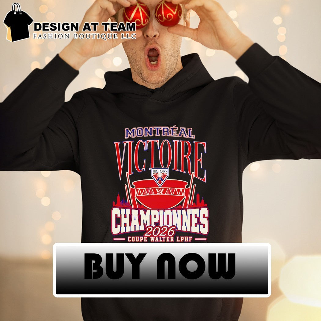 Montréal Victoire Walter Cup 2026 Champions Coupe Water LPHF shirt