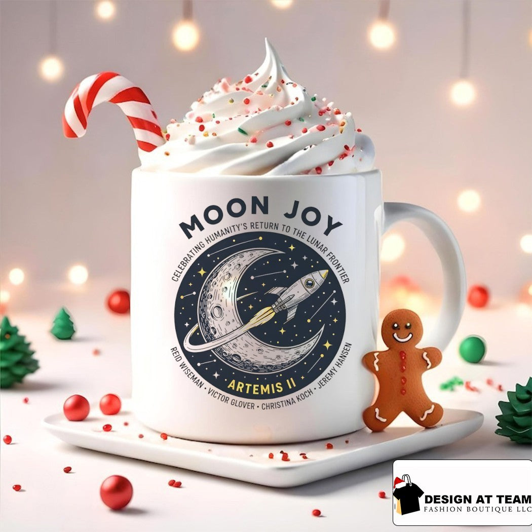 Moon Joy Artemis II Lunar Mission celebrating humanity’s return to the lunar frontier shirt