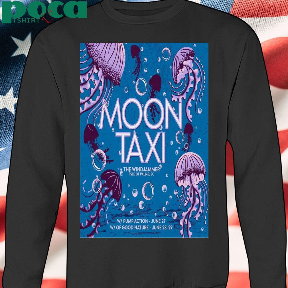 Moon Taxi In Isle Of Palms SC On June 27-29 2025 Poster T-shirt