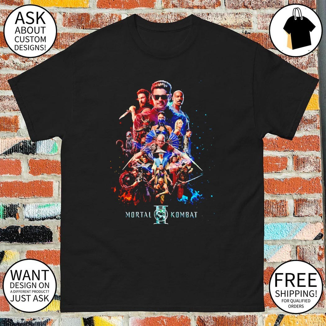 Mortal Kombat 2 movie poster shirt