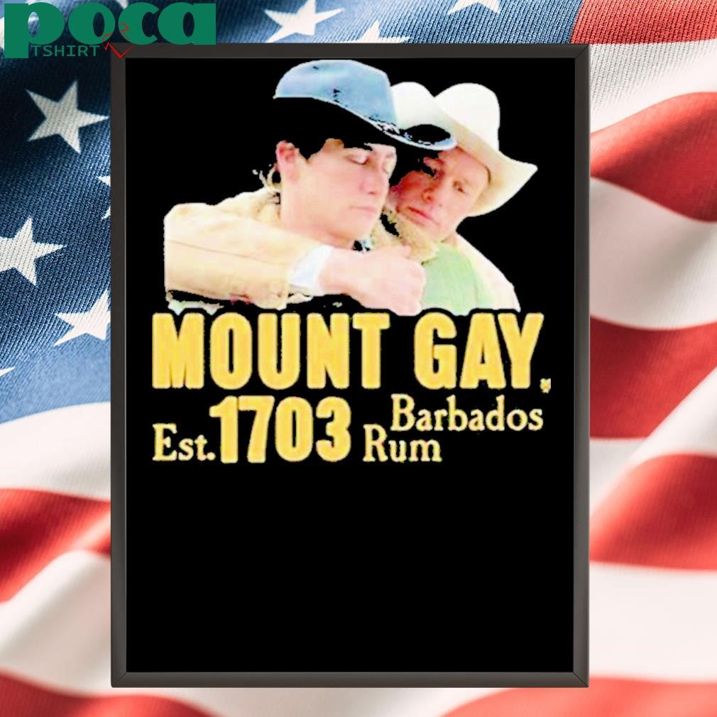 Mount Gay Barbados Rum Est 1703 Shirt