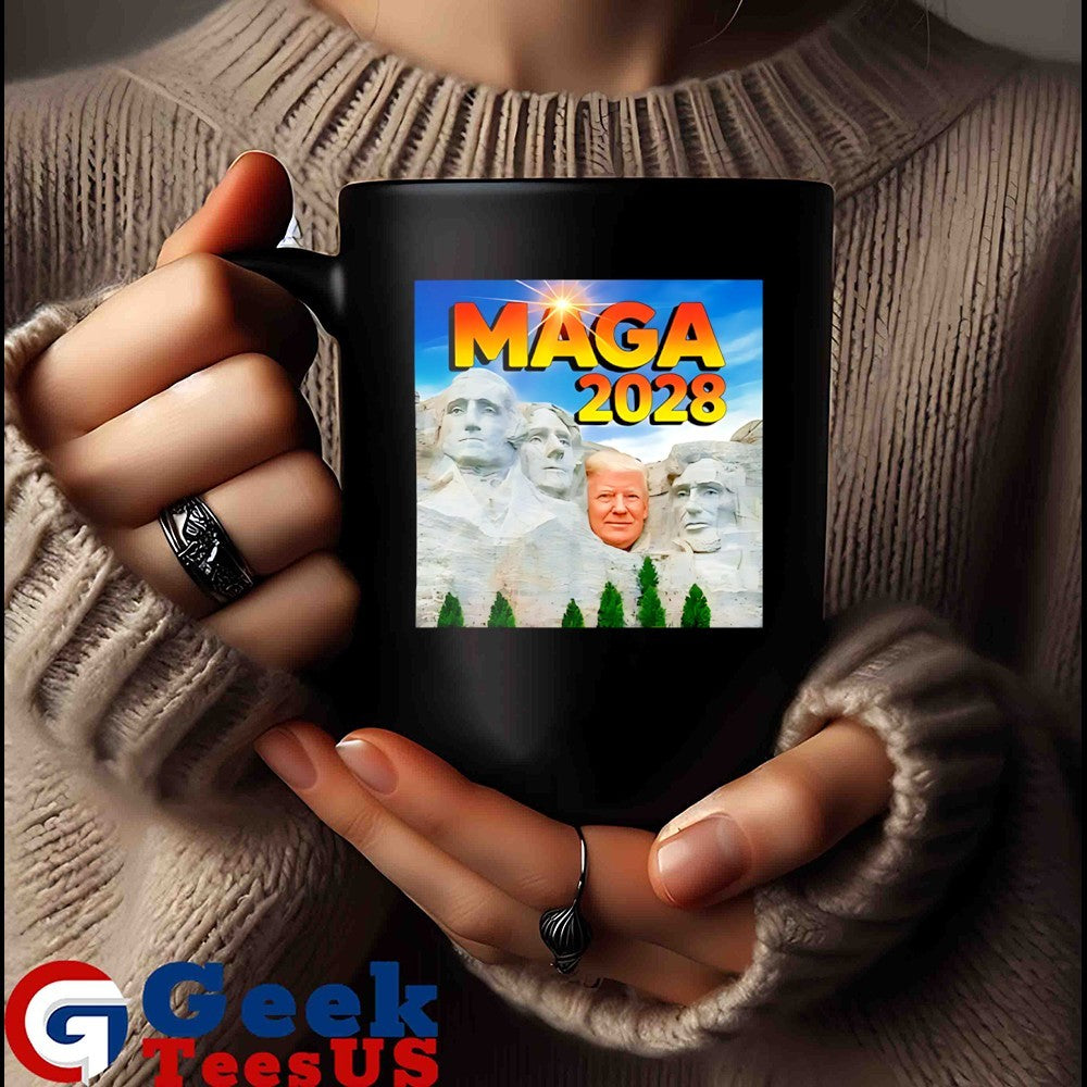 Mount Rushmore Trump MAGA 2028 shirt