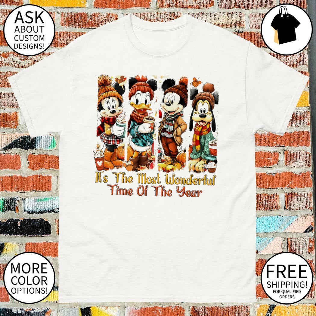 Mouse and Friends it’s the most wonderful time of the year Halloween Family Trip 2026 shirt