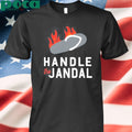 Mr Vintage New Zealand Handle The Jandal shirt