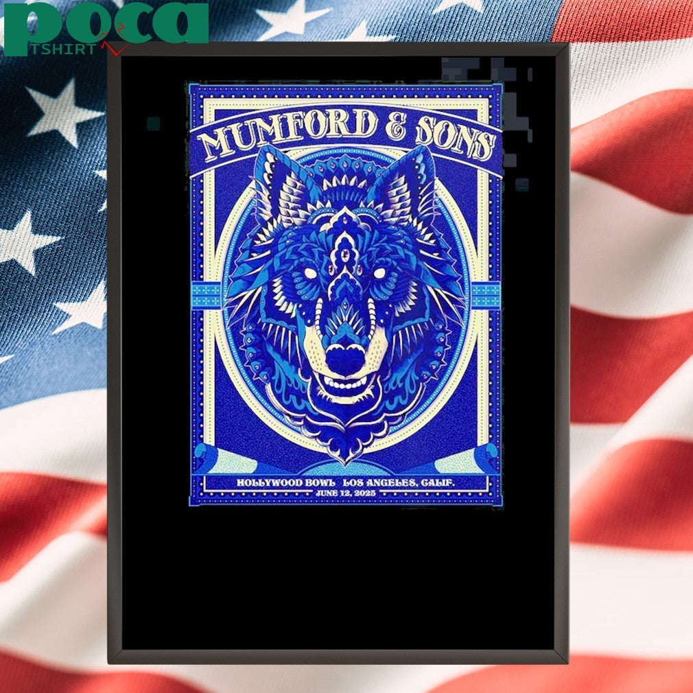 Mumford And Sons At Hollywood Bowl In Los Angeles Galif On June 12 2025 shirt