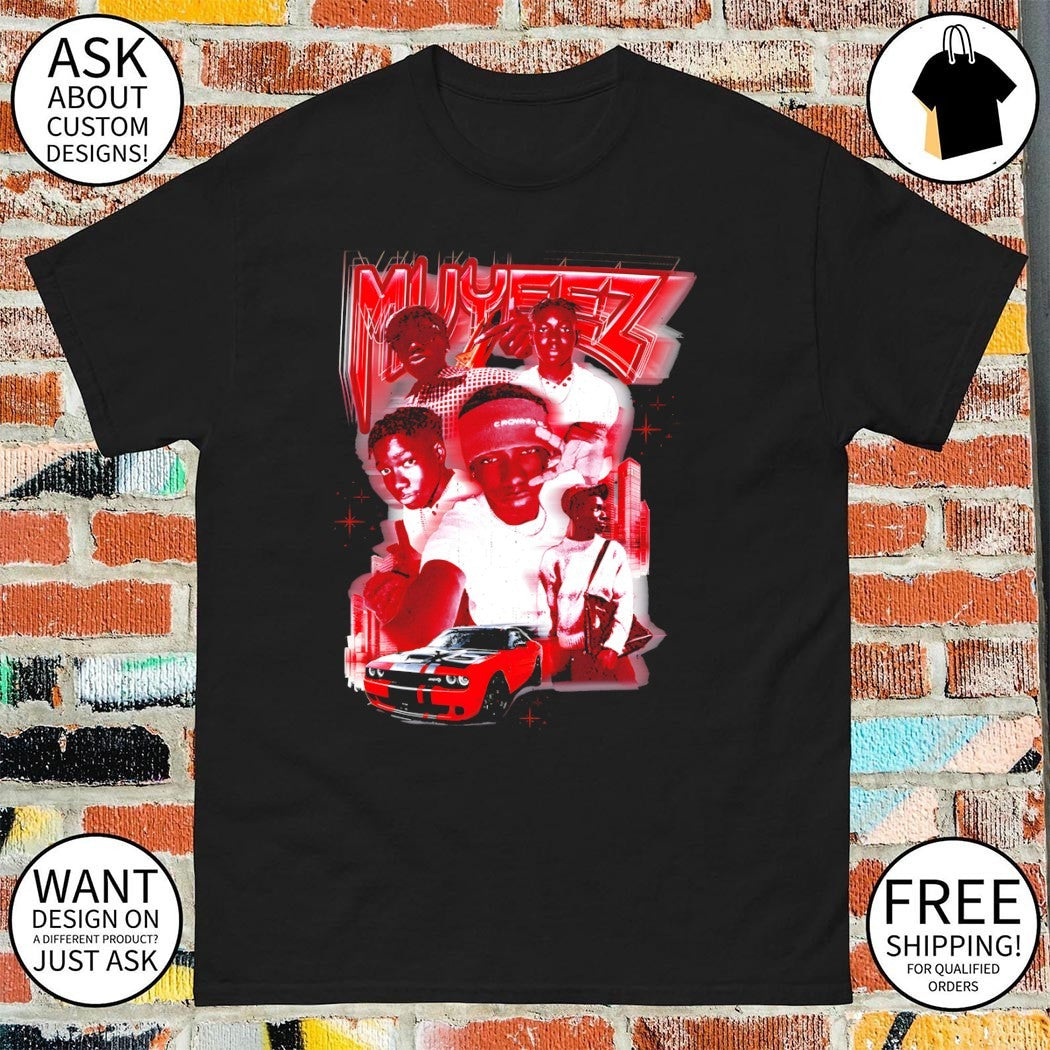 Muyeez Dodge Challenger car graphic shirt
