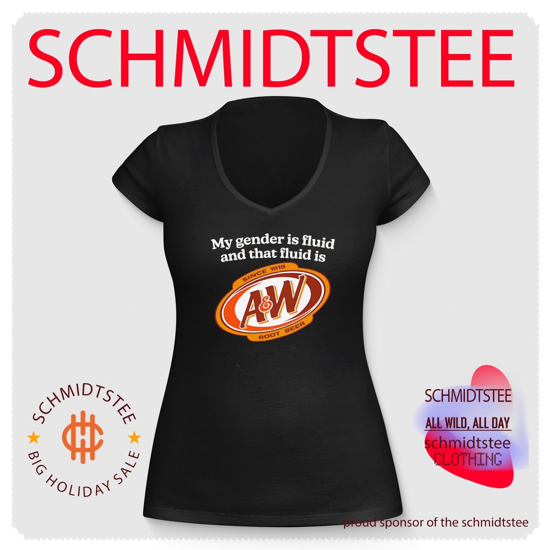 My Gender Is Fluid and That Fluid Is A&W Root Beer shirt