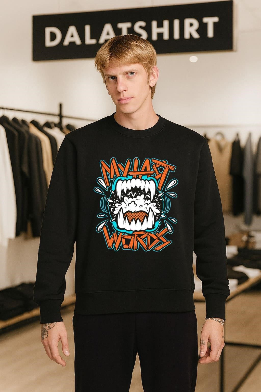 My Last Words Monster Mouth Sharp Teeth shirt