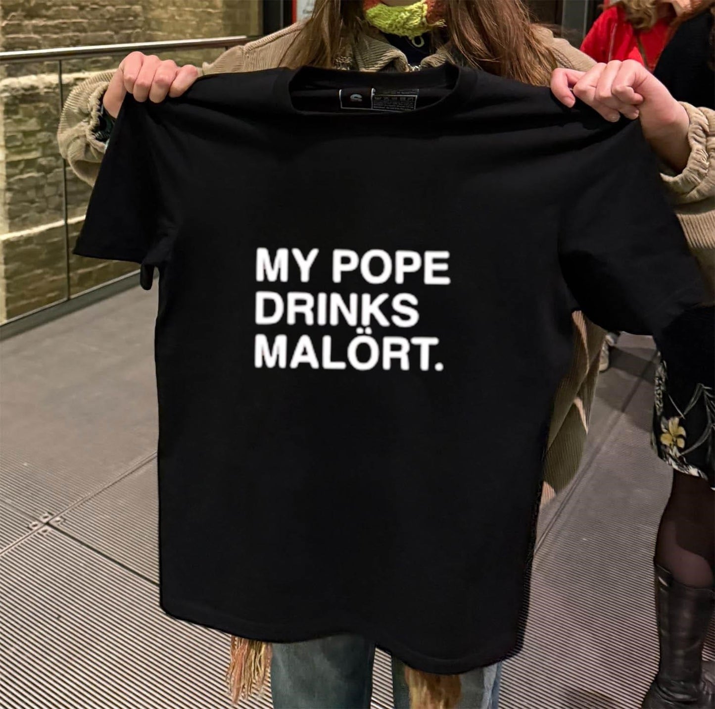 My Pope Drinks Malort shirt