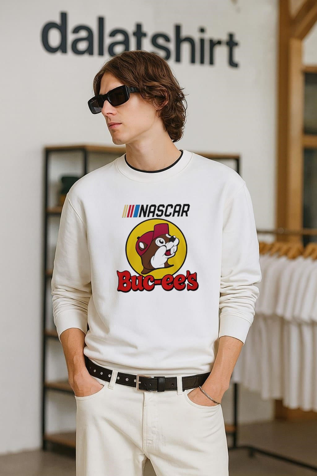 NASCAR Buc-ee’s Beaver Logo shirt