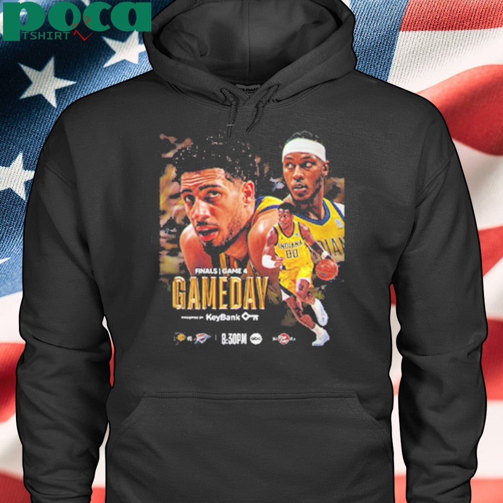 NBA Finals 2025 Playoff Indiana Pacers Vs OKC Thunder Poster Game 4 shirt