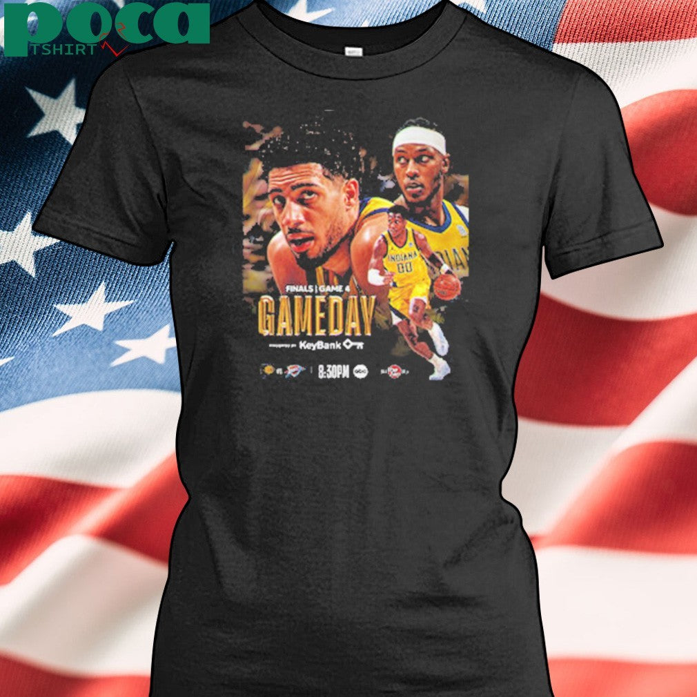 NBA Finals 2025 Playoff Indiana Pacers Vs OKC Thunder Poster Game 4 shirt