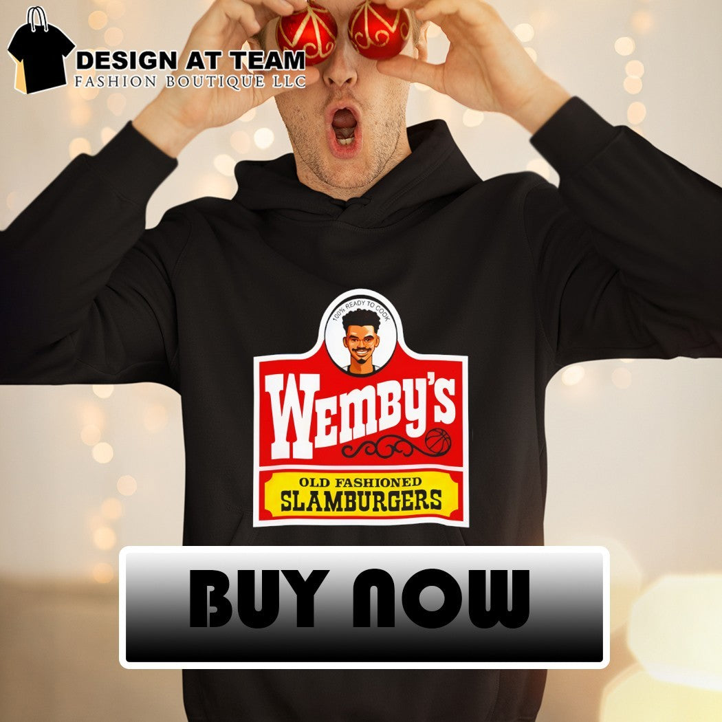 NBA Victor Wembanyama San Antonio Spurs Basketball Ready to Cook old fashioned hamburgers shirt