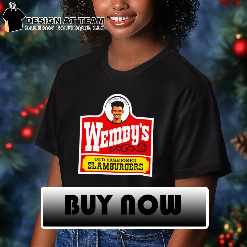 NBA Victor Wembanyama San Antonio Spurs Basketball Ready to Cook old fashioned hamburgers shirt