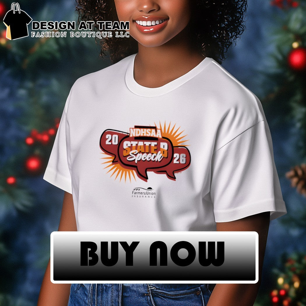 NDHSAA Class B Speech State Tournament Merchandise 2026 Farmers Union shirt
