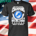 NFC North Division Champions 2024 Detroit Lions no 1 seed back to back shirt