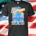 NFC North Division Champions Detroit Lions Back To Back 2023 2024 shirt