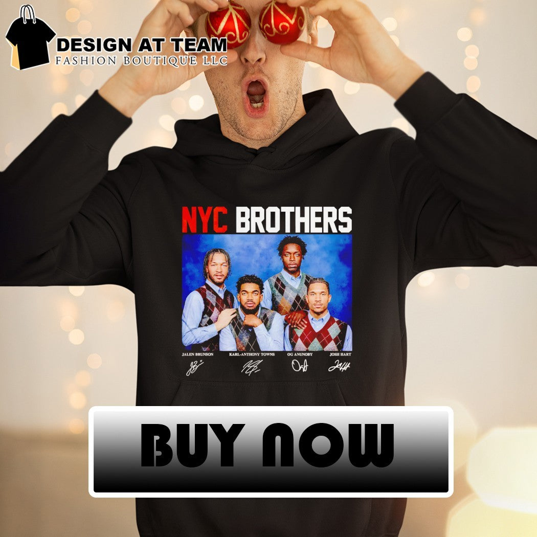 NYC Brothers Jalen Brunson Karl Josh Hart Og Anunoby Brothers Meme Vintage shirt