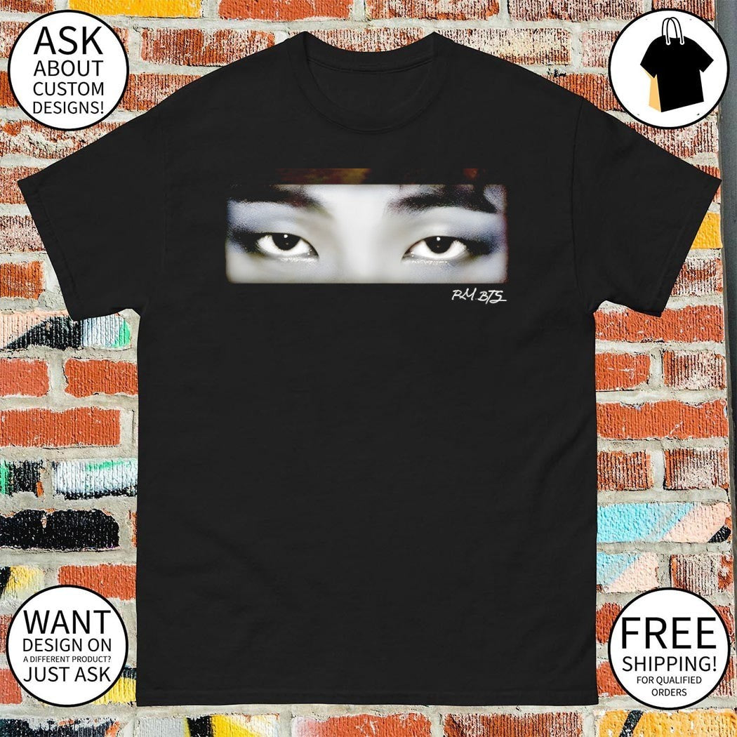 Nam Joon’s eyes BTS Arirang World Tour 2026 signature shirt