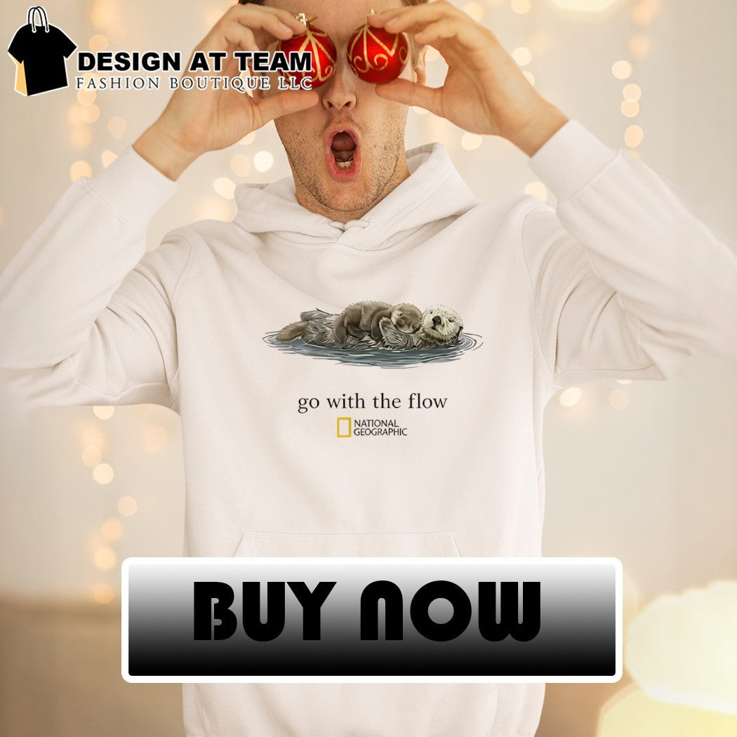 National Geographic Go With The Flow Otter shirt