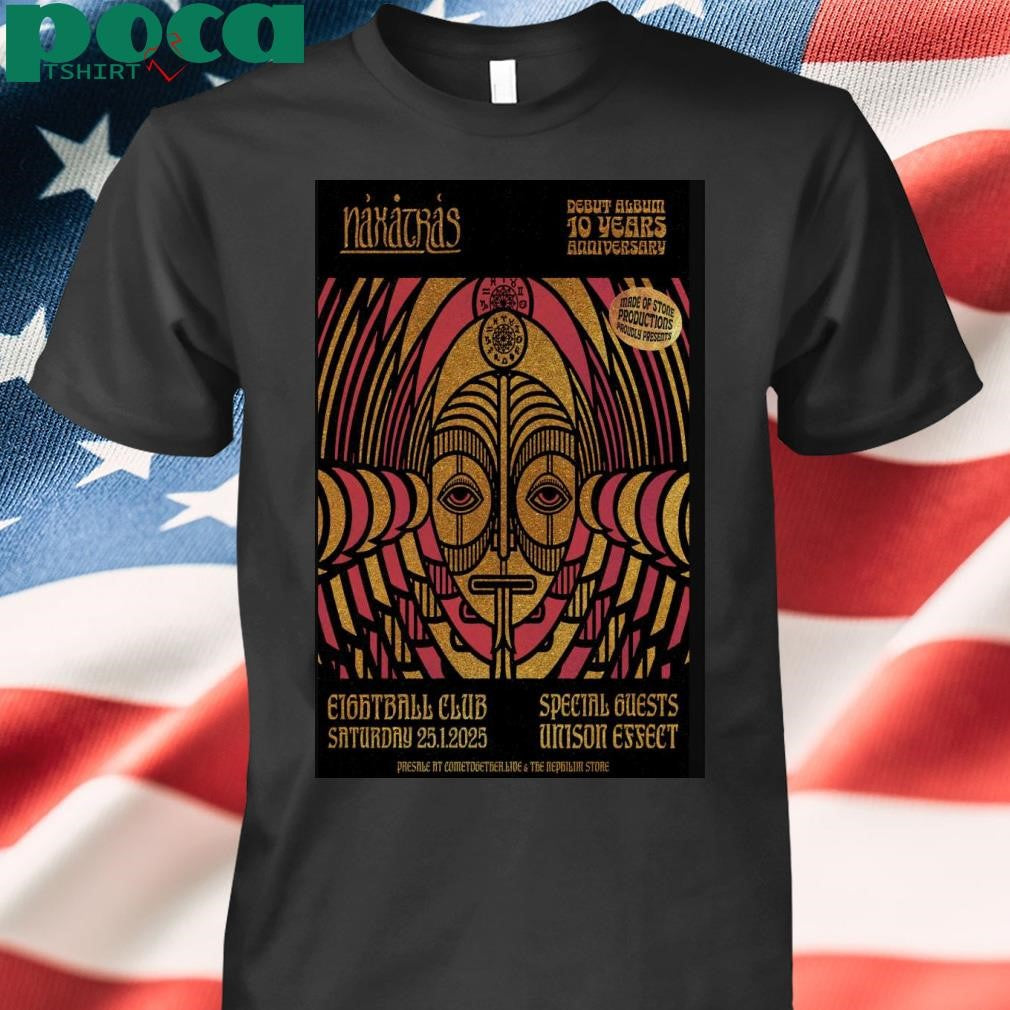 Naxatras At Eight Ball Club In Lazada Greece January 25 2025 Poster T-Shirt