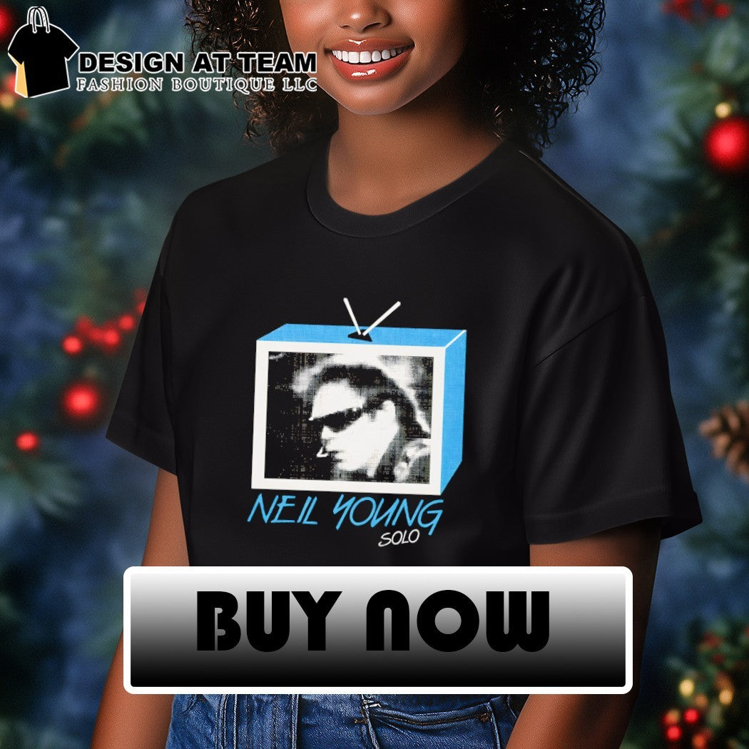 Neil Young Solo Trans TV vintage shirt