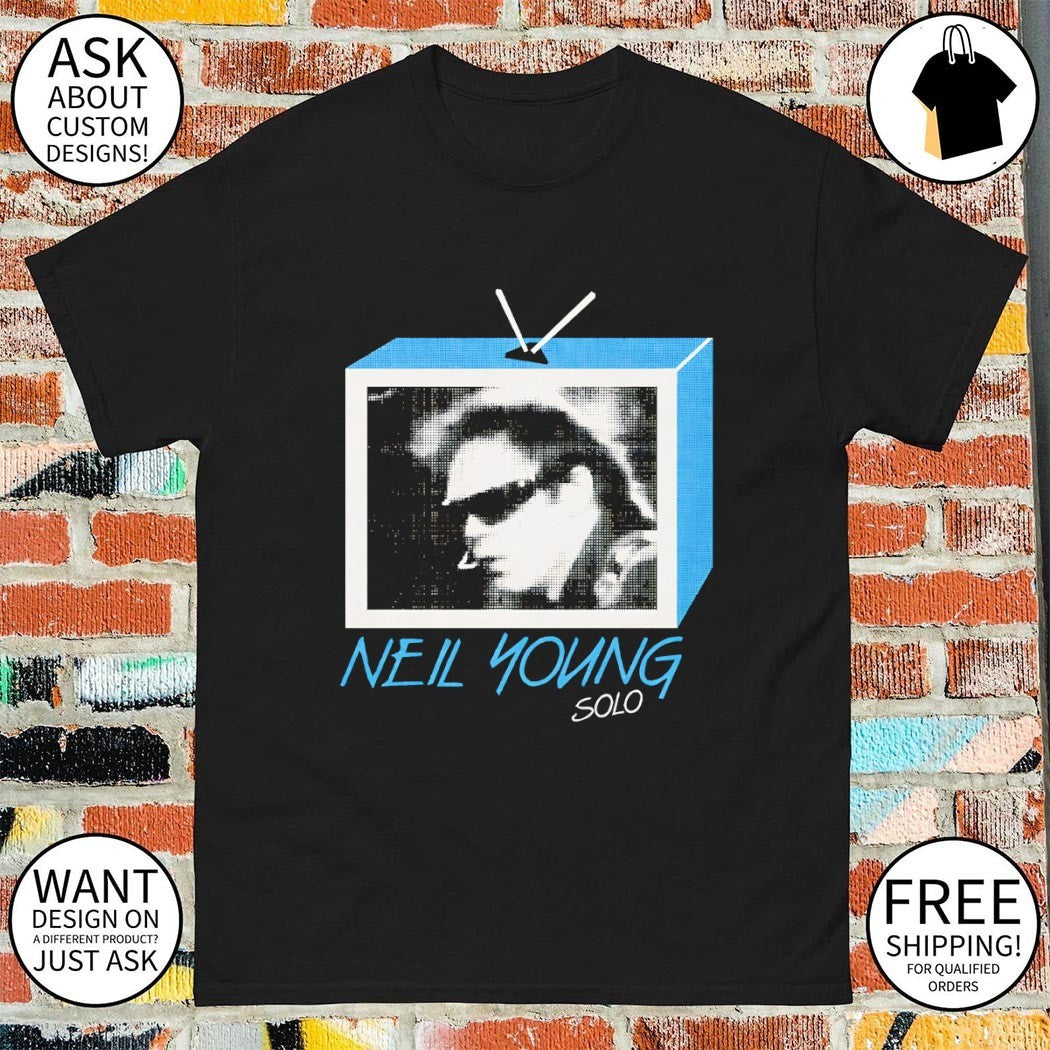 Neil Young Solo Trans TV vintage shirt