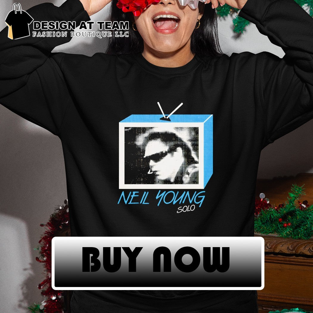 Neil Young Solo Trans TV vintage shirt