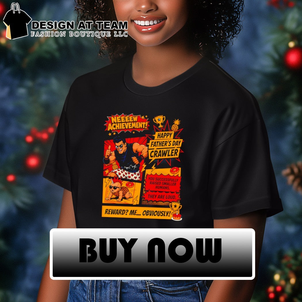 New Achievement Dungeon Crawler Carl You Successfully Raised Smaller Humans Father’s Day shirt