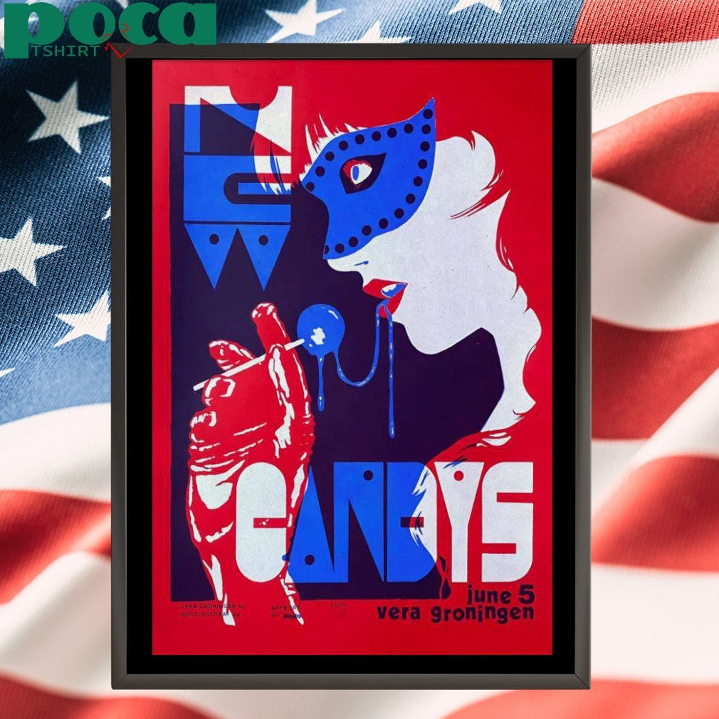 New Candys Vera in Groningen NL June 5 2025 Poster shirt