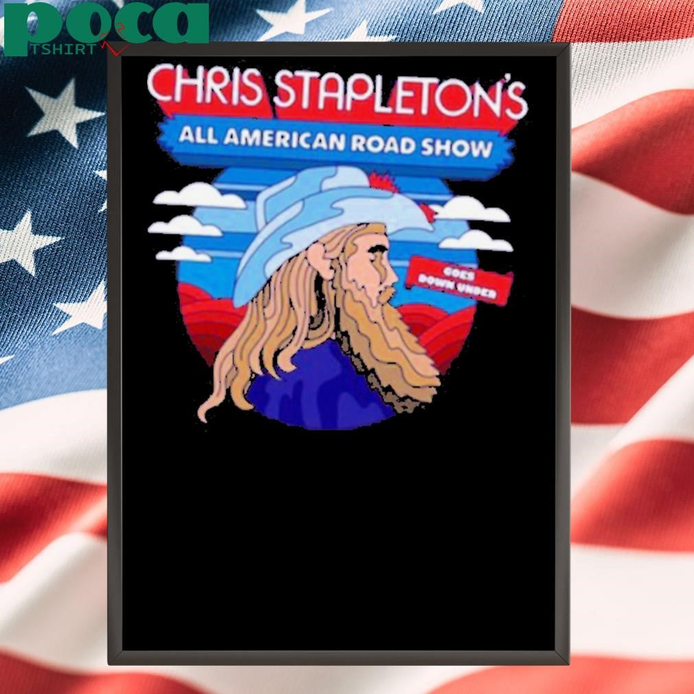 New Chris Stapleton Australia & New Zealand Shows 2025 Shirt