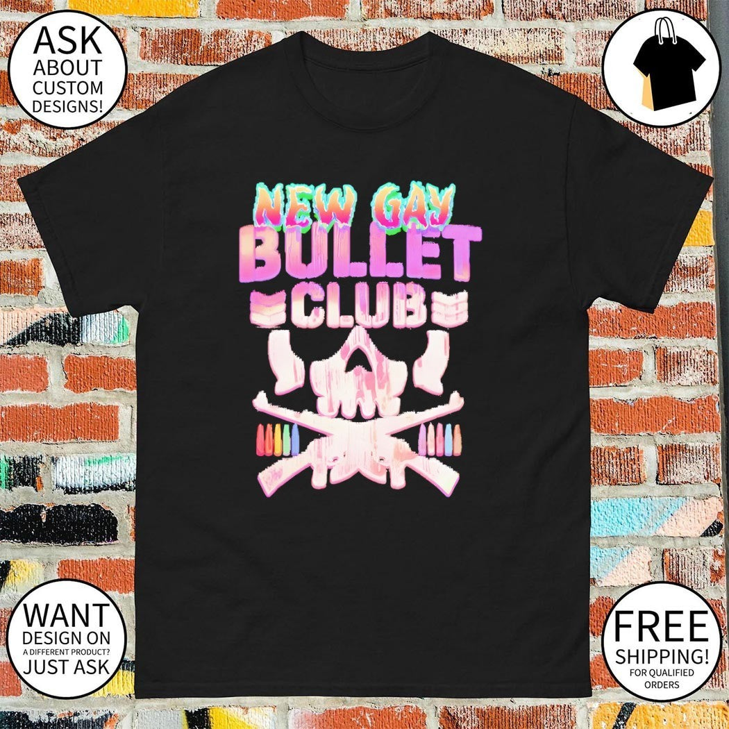 New Gay Bullet Club logo 2026 shirt