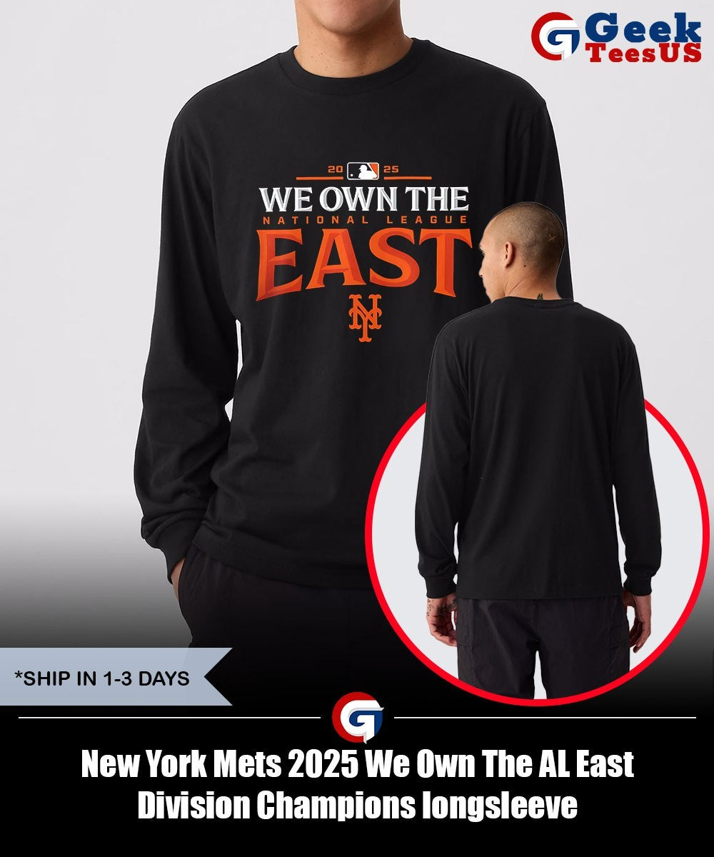 New York Mets 2025 We Own The AL East Division Champions shirt