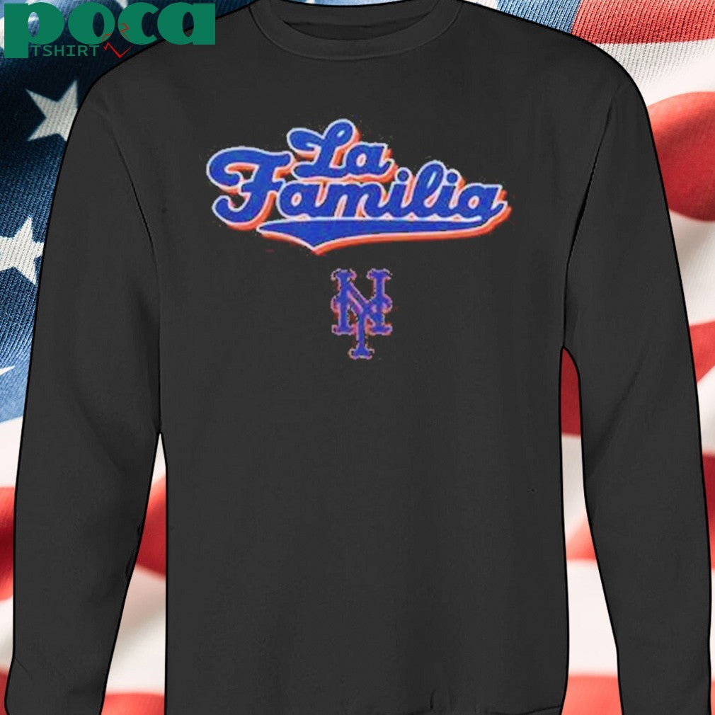 New York Mets La Familia Logo T-Shirt