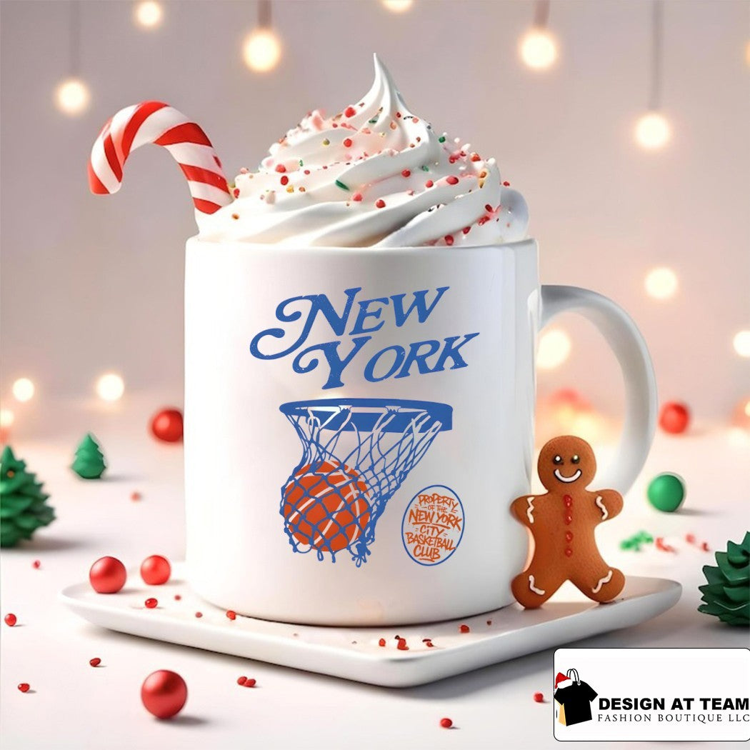 New York Property of the New York City Basketball Club shirt